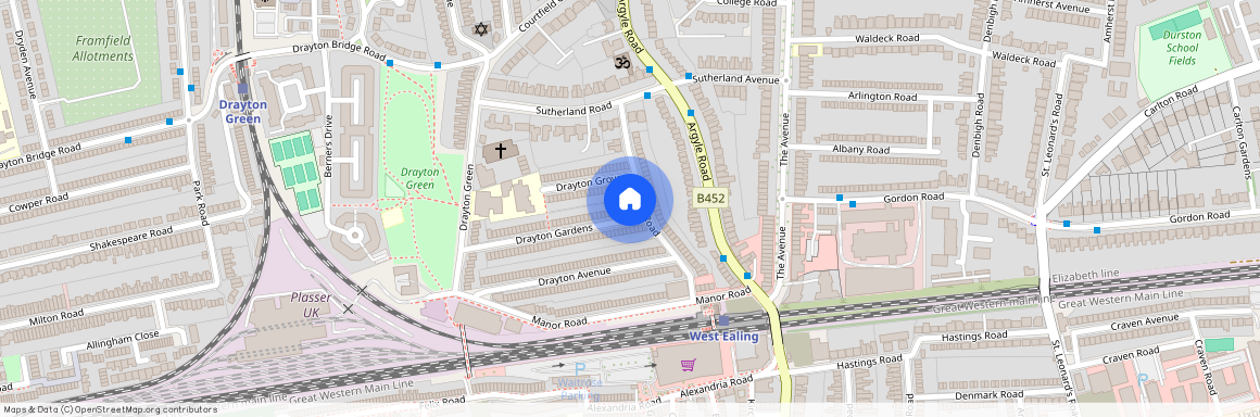 Drayton Gardens, West Ealing Available from 6th November 2023