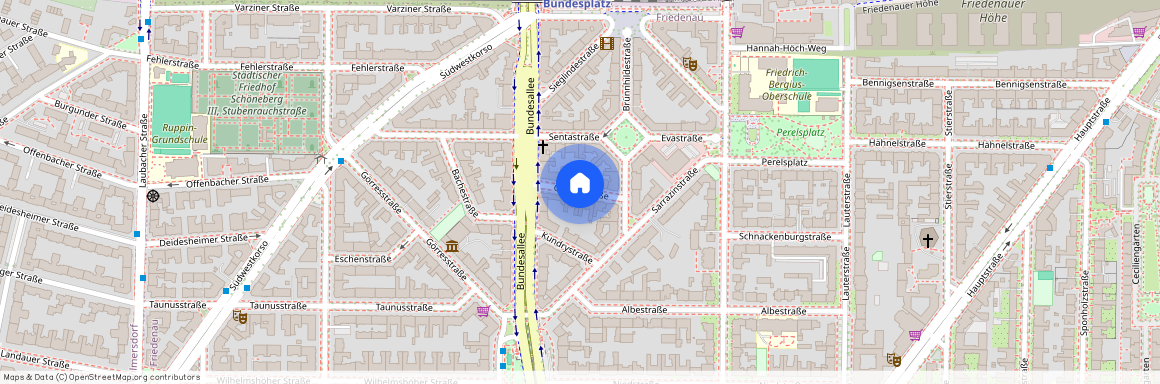 Ortrudstr., Berlin, Friedenau, 12159