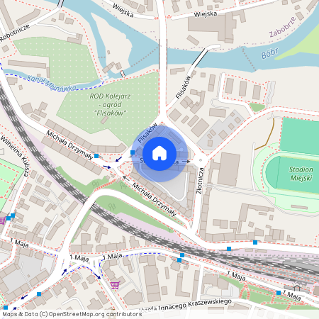 ul. Świętojańska, Śródmieście, Jelenia Góra, dolnośląskie