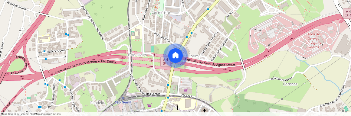 Rua Dom Afonso Henriques, Portugalia, Maia