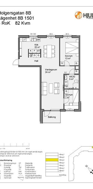 Ledig från 1 mars 2026. Hyra exkl. kostnad för varm- och kallvatten. - Foto 2