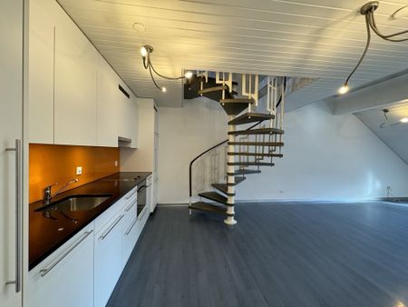Grosse Wohnung auf zwei Etagen mit Galerie im Aarauer Zentrum - Foto 3