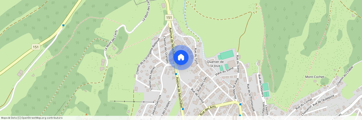 1450, Ste-Croix, Avenue de Neuchâtel, 14A