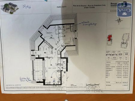 Appartement à louer 3 pièces 69.71m² - Photo 5