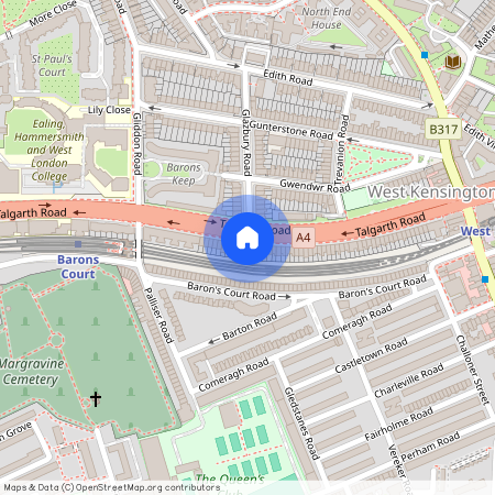 Talgarth Road, London, W14