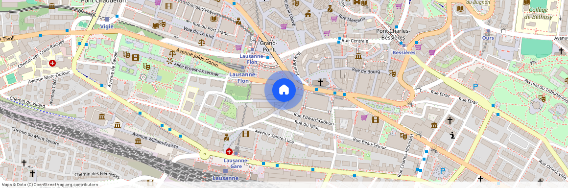 Rue du Petit-Chêne 10, 1003 Lausanne