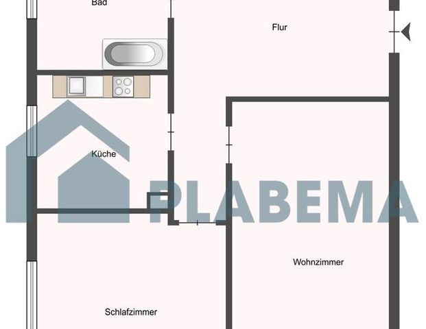 Zentrale 2-Zimmer-Wohnung mit Tageslichtbad und Stellplatzoption zu vermieten - Foto 1
