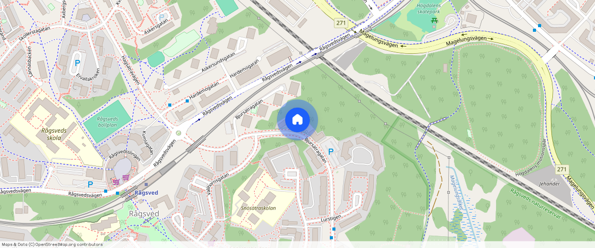 Bjursätragatan 19B, Rågsved