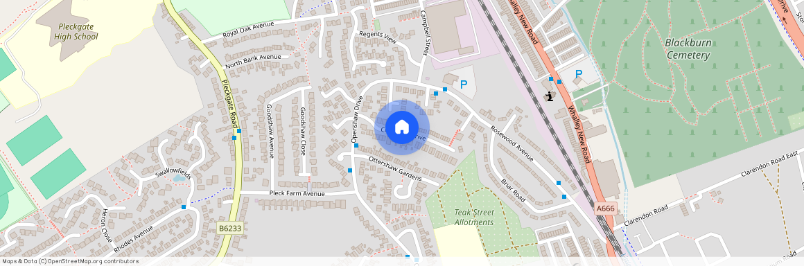 Cranshaw Drive, Blackburn. Lancs. BB1 8RE