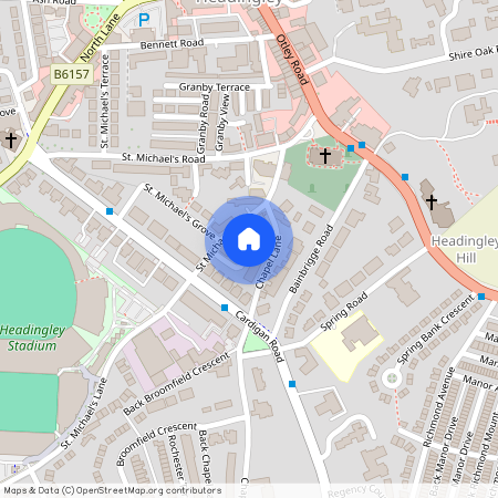 Saint Michael's Crescent, Leeds LS6