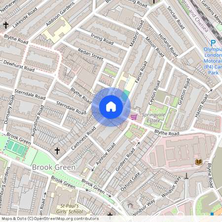 Blythe Road, London W14