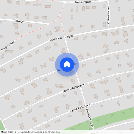 Västra Lärkvägen, Höllviken