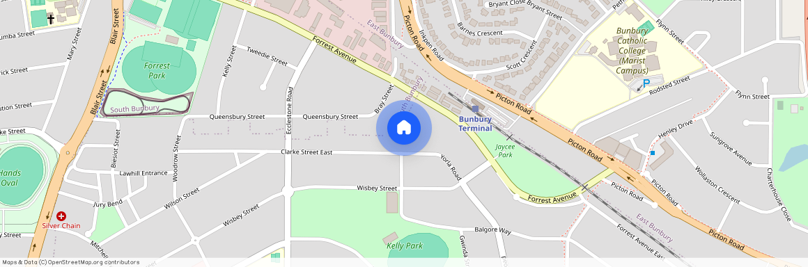 220 Clarke Street East, WA 6230, Carey Park