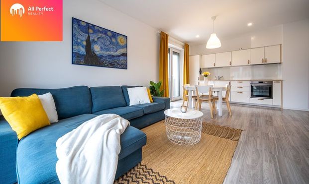 Luxusný 2-izbový byt s balkónom na prenájom - Fotografia 1