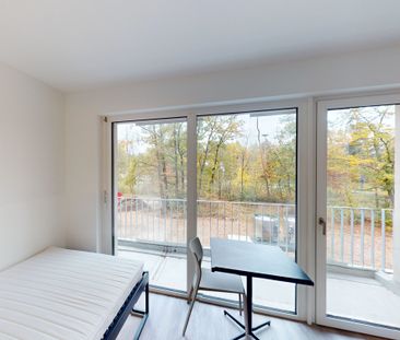 Möbliertes 1-Zimmer-Apartment mit Balkon in Erlangen - Photo 1