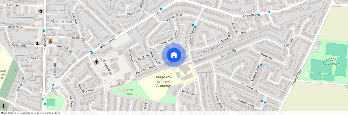 Newgate Street, Burntwood, Staffordshire, WS7