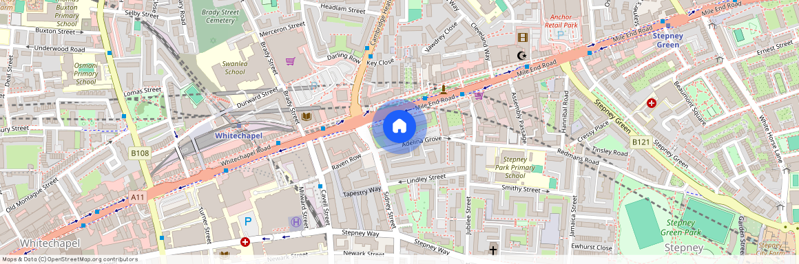 Mile End Road, E1, Whitechapel