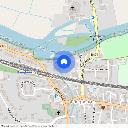 Marketing Card, Waterside House, The Wharf, Pangbourne, Reading, RG8