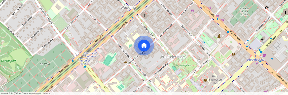 Brüsseler Str. 16 - 13353 Berlin OT Wedding