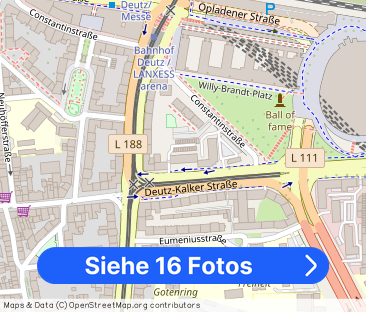 Hochwertig möblierte 2-Zimmer-Wohnung Nähe Kölnmesse - Foto 1