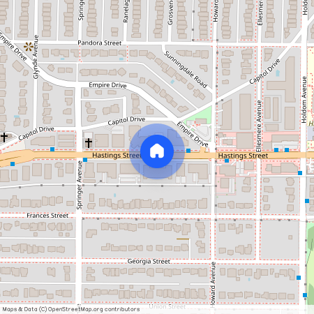 google map, Burnaby, Burnaby, Metro Vancouver, V5B 1R1