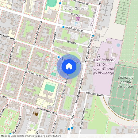 pl. Wojska Polskiego, Śródmieście, Bytom, śląskie