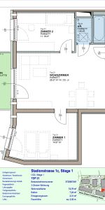 3-Zimmer-Wohnung mit Balkon, Top 21 - Photo 3