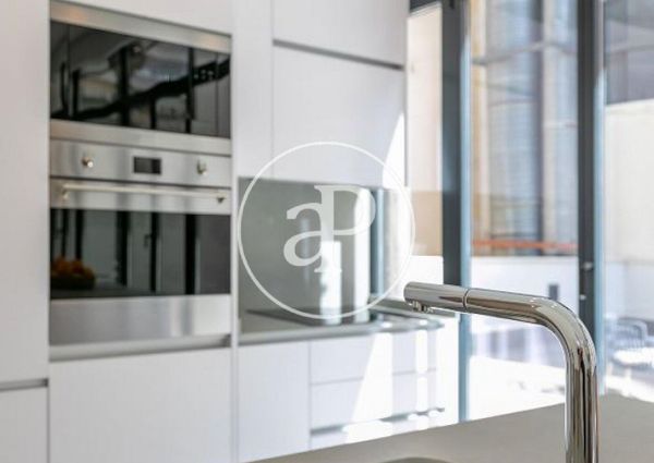 Flat with terrace for rent in Goya (Madrid)