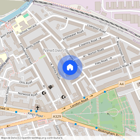 Cholmeley Place, Reading, RG1
