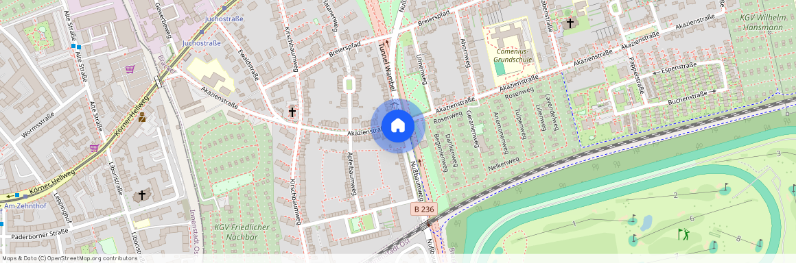 Akazienstraße 85, 44143 Dortmund