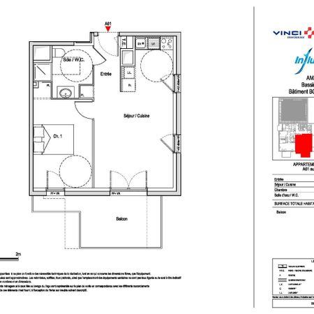 location Appartement T2 DE 43.9m² À BORDEAUX - Photo 4
