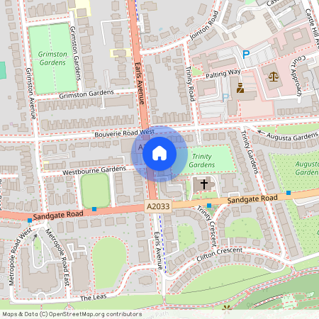 Earls Avenue, Folkestone, Kent, CT20