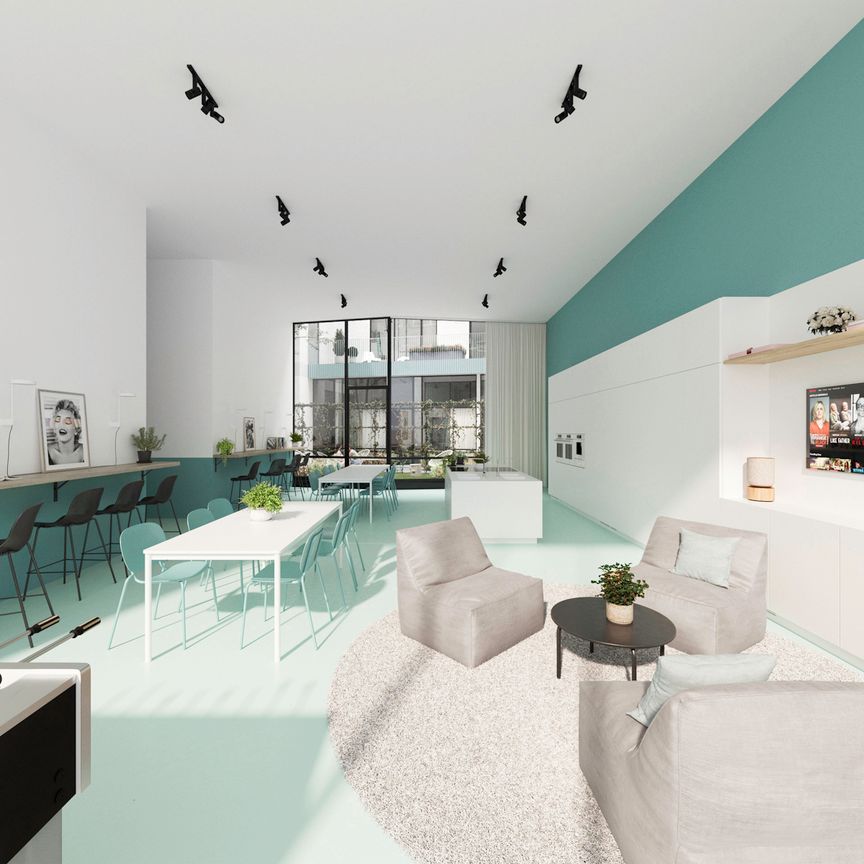 Studentenkamer hartje Kortrijk te huur! - Photo 1