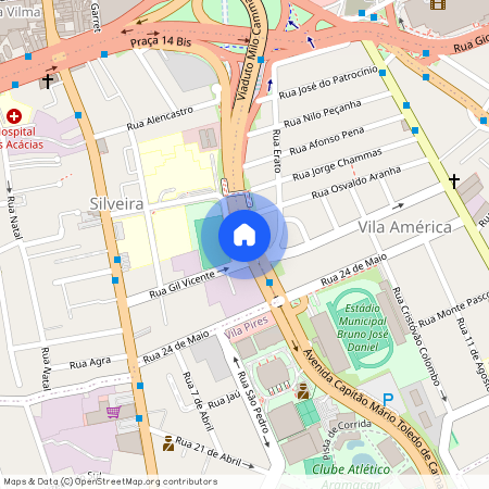 Avenida, Capitão Mário Toledo de Camargo, 50, Jardim Vila Rica, Santo André
