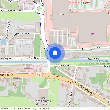 rue de la sucrerie, 31, 7000, Mons