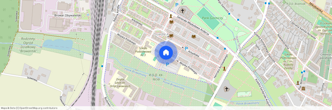 ul. Wojska Polskiego, Osiedle Anna, Tychy, śląskie