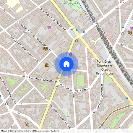 Rue Malibran, 89, 1050, Ixelles