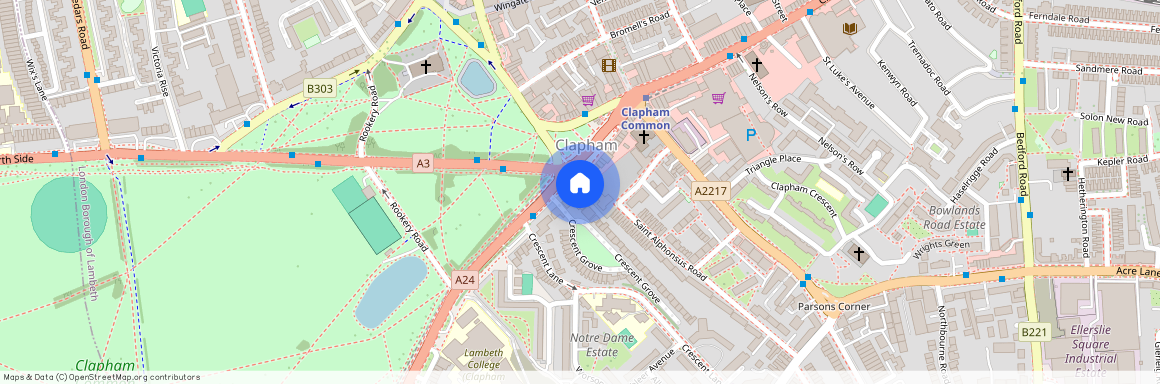 Clapham Common South Side, SW4