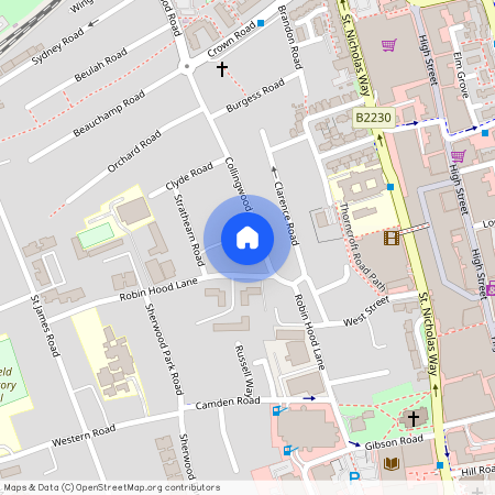 1 Queensmere Collingwood Road, London Road, SM1 2RP