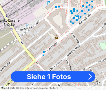 2 Zimmer Wohnung Lübeck befristet - Foto 1