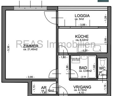 Wohnung in Grünruhelage mit Loggia, mitten in der Südstadt! - Photo 5