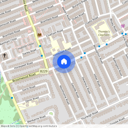 Broomwood Road Battersea London