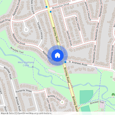 1 Applefield Drive Unit# Main, Toronto