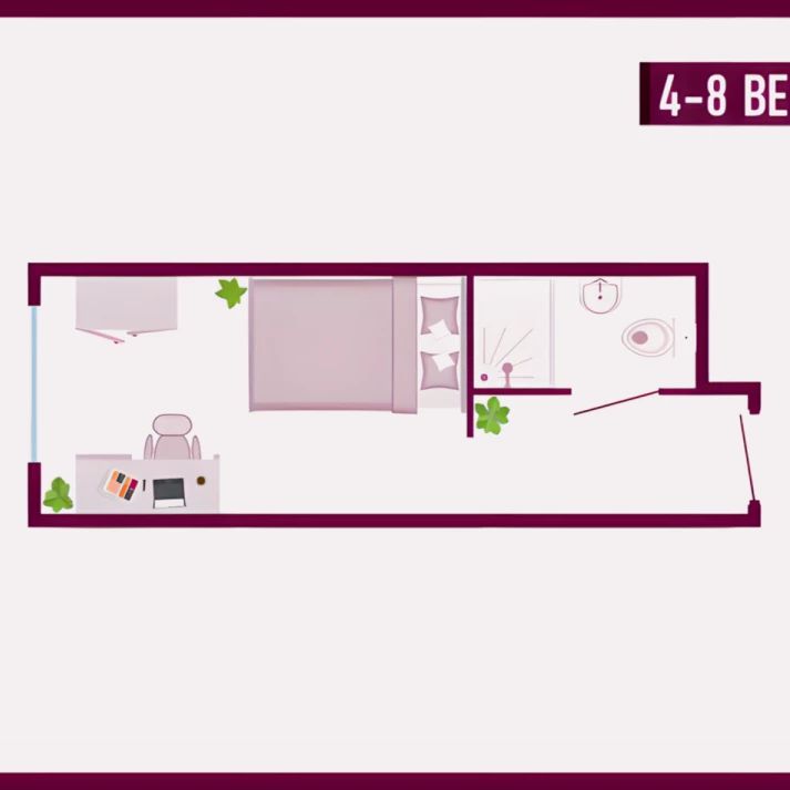 8 Bed En-suite - Photo 1
