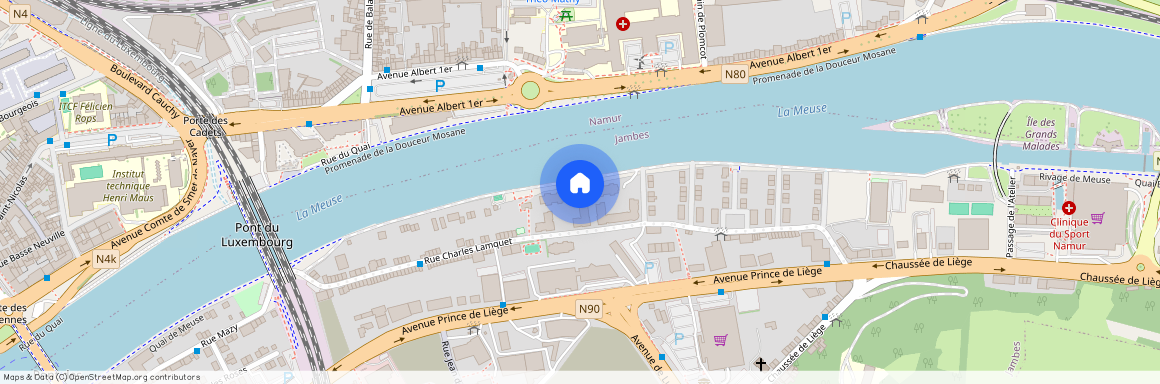 Rue Charles Lamquet, 151, 401, 5100, Jambes