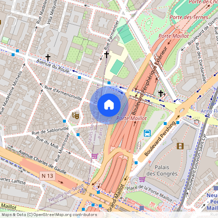Building Rue d'Armenonville - checkmyguest - 1043373 - PAR, Rue d'Armenonville, Paris
