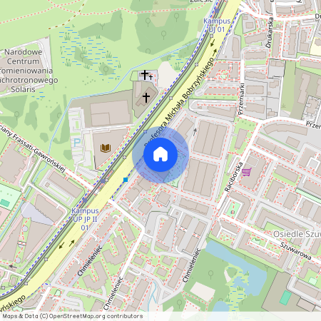 ul. prof. Michała Bobrzyńskiego, Ruczaj, Dębniki, Kraków, małopolskie