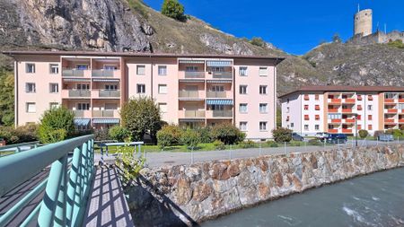 À Louer Lumineux 3.5 pièces, cadre verdoyant, balcon, cave, place de parc, proche du centre-ville de Martigny - Photo 5