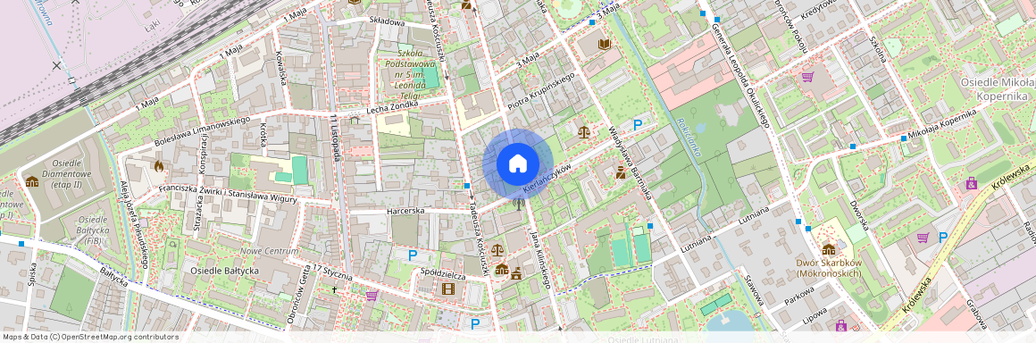 ul. Jana Kilińskiego, Grodzisk Mazowiecki, Grodzisk Mazowiecki, grodziski, mazowieckie