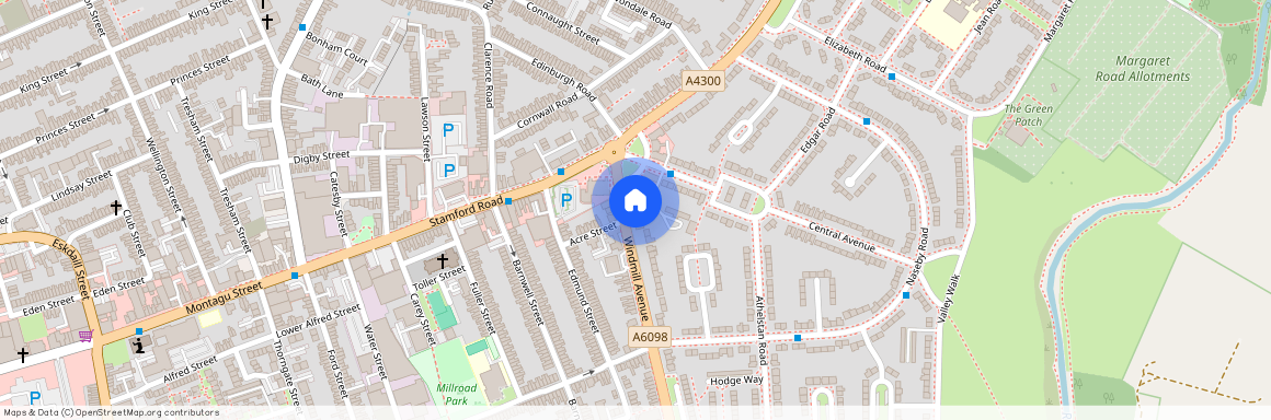 1 Bedroom Flat to Rent in Windmill Avenue, Kettering, Northamptonshire, NN16